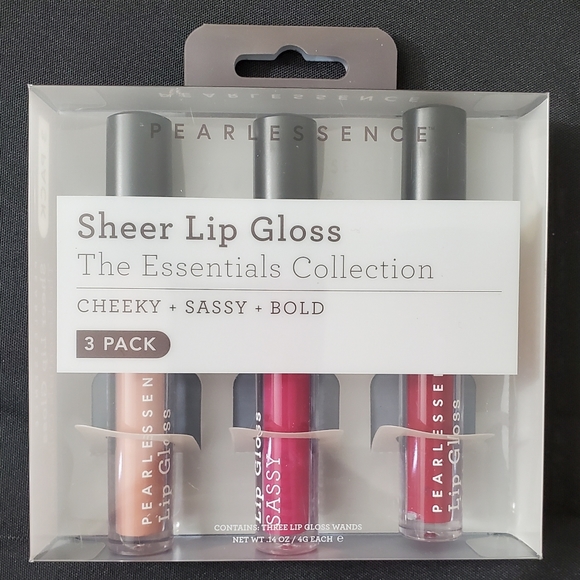 Pearlessence Other - Sheer Lip Gloss 3 piece collection